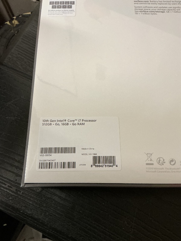 View 2 of Microsoft Surface Laptop3 13" Windows Computer Intel Core i7 16GB DDR 512GB SSD Sandstone VGS-00054
