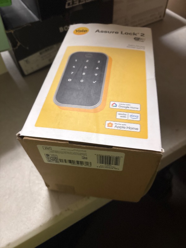 Photo 1 of Yale Assure Lock 2 Smart Keypad Deadbolt with Wi-Fi, Satin Nickel