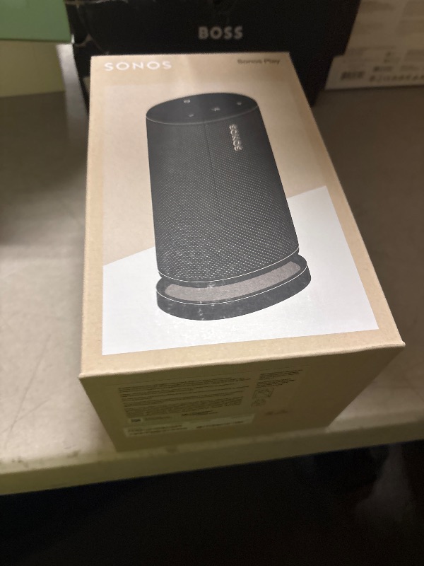 Photo 1 of Sonos Play Portable Bluetooth Speaker - Black