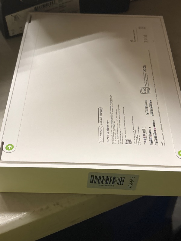 Photo 1 of Apple 2026 MacBook Neo 13-inch Laptop with A18 Pro chip: Built for AI and Apple Intelligence, Liquid Retina Display, 8GB Unified Memory, 512GB SSD Storage, 1080p FaceTime HD Camera, Touch ID; Indigo