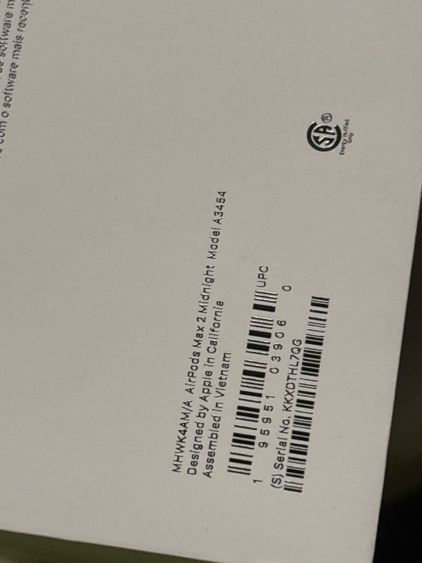 Photo 1 of Apple AirPods Max 2 Wireless Over-Ear Headphones, Active Noise Cancellation, Adaptive Audio, Personalized Spatial Audio, Live Translation, Bluetooth Headphones for iPhone – Midnight