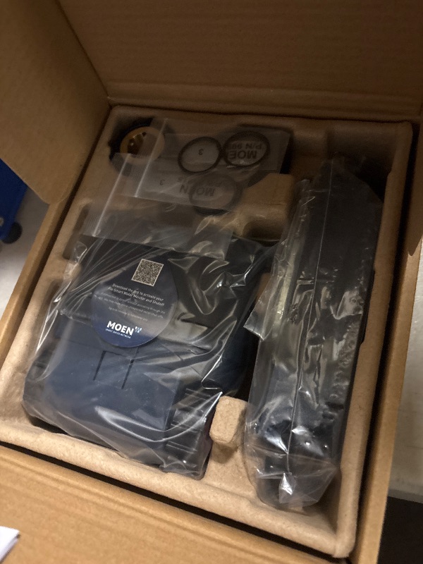Photo 1 of Moen Flo Shutoff Water Leak Detector & Shutoff, 1"