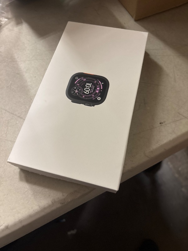 Photo 1 of Apple Watch Ultra 3 [GPS + Cellular 49mm] Running & Multisport Smartwatch w/Rugged Titanium Case w/Black Ocean Band. Satellite Communications, Advanced Health & Fitness Tracking