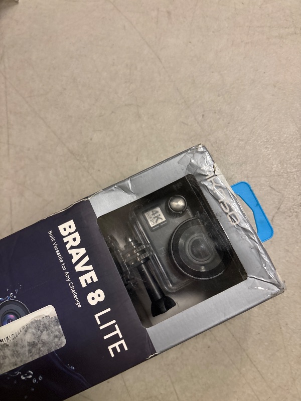 Photo 1 of AKASO Brave 8 Lite Waterproof Action Camera 4K60 Ultra HD Video 48MP Photos