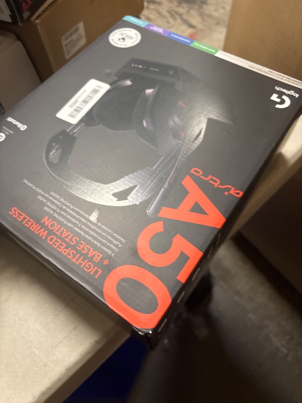 Photo 1 of Logitech G Astro A50 Wireless Gaming Headset - Black