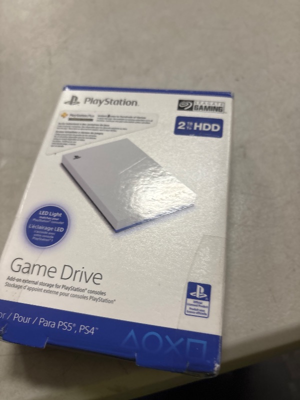 Photo 1 of Seagate 2TB Game Drive for PlayStation