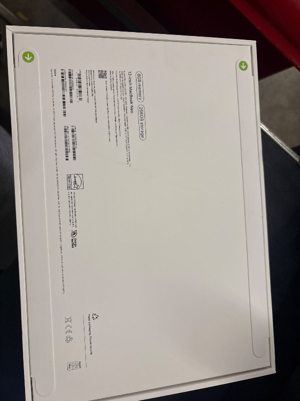 Photo 1 of Apple 2026 MacBook Neo 13-inch Laptop with A18 Pro chip: Built for AI and Apple Intelligence, Liquid Retina Display, 8GB Unified Memory, 256GB SSD Storage, 1080p FaceTime HD Camera; Indigo
