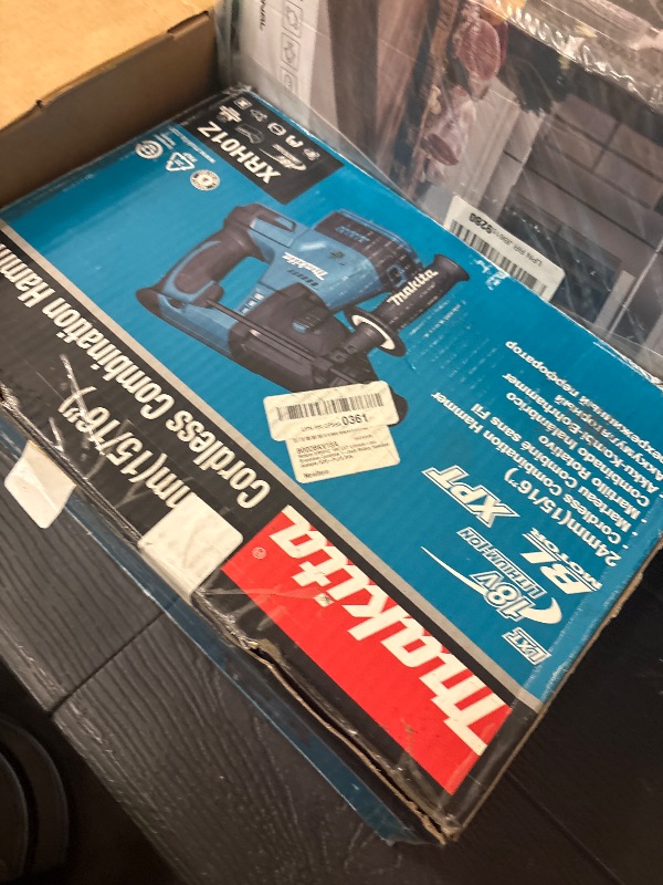 View 2 of Makita XRH01Z 18V LXT Lithium-Ion Brushless Cordless 1-Inch Rotary Hammer Accepts SDS-PLUS Bits