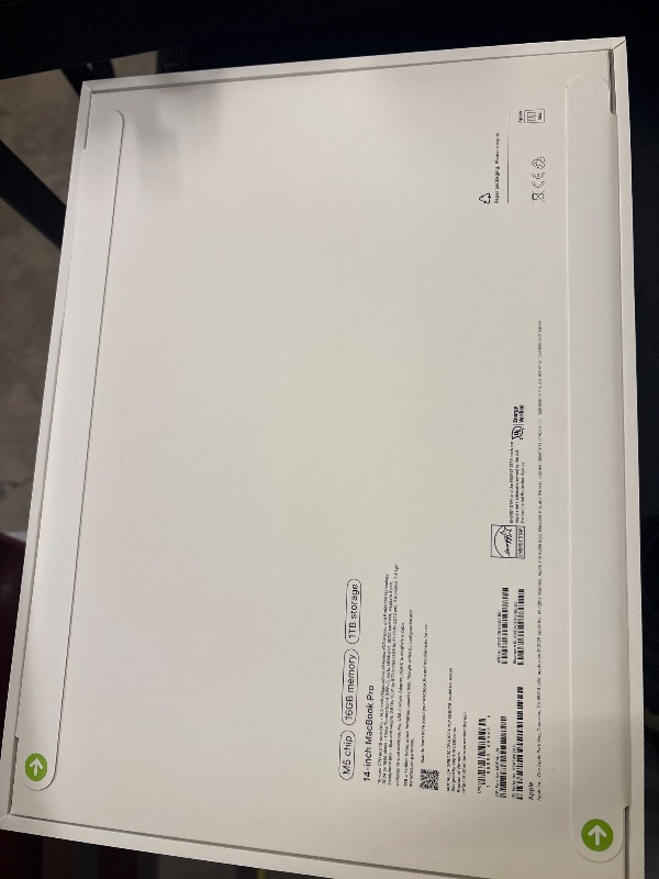 Photo 1 of 14 inch MacBook Pro M5 chip 16GB memory 1TB storage