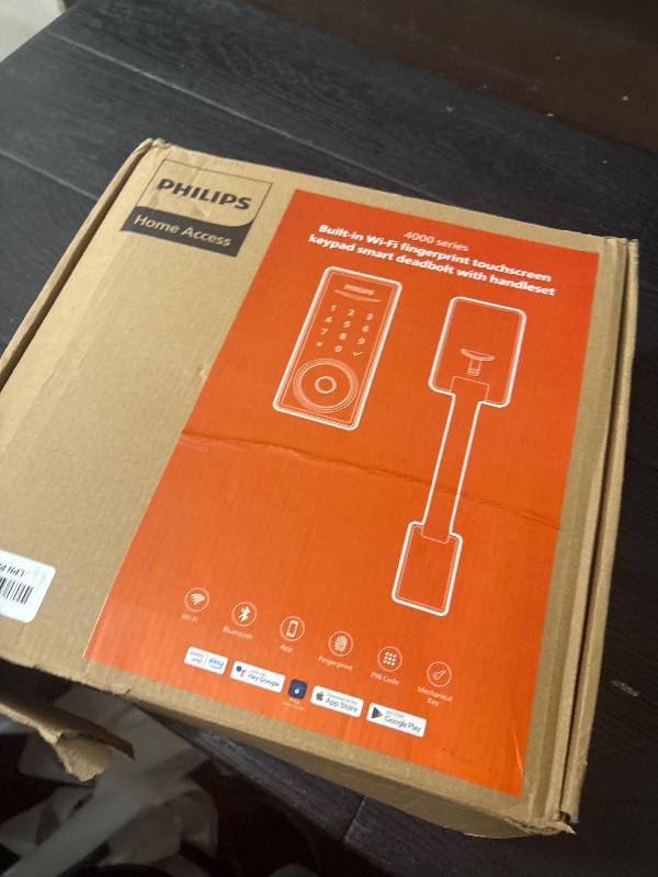 Photo 1 of Philips WiFi Smart Lock with Handle Set