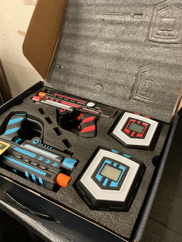Photo 1 of Squad Hero Rechargeable Laser Tag Set - 4 Guns & Vests