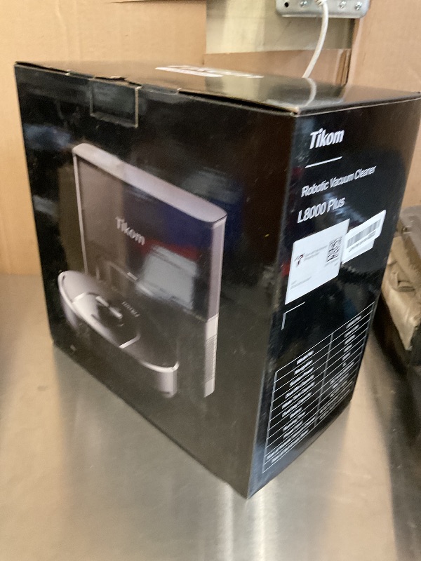 View 3 of Tikom L8000 Plus Robot Vacuum and Mop with Self-Emptying Base
