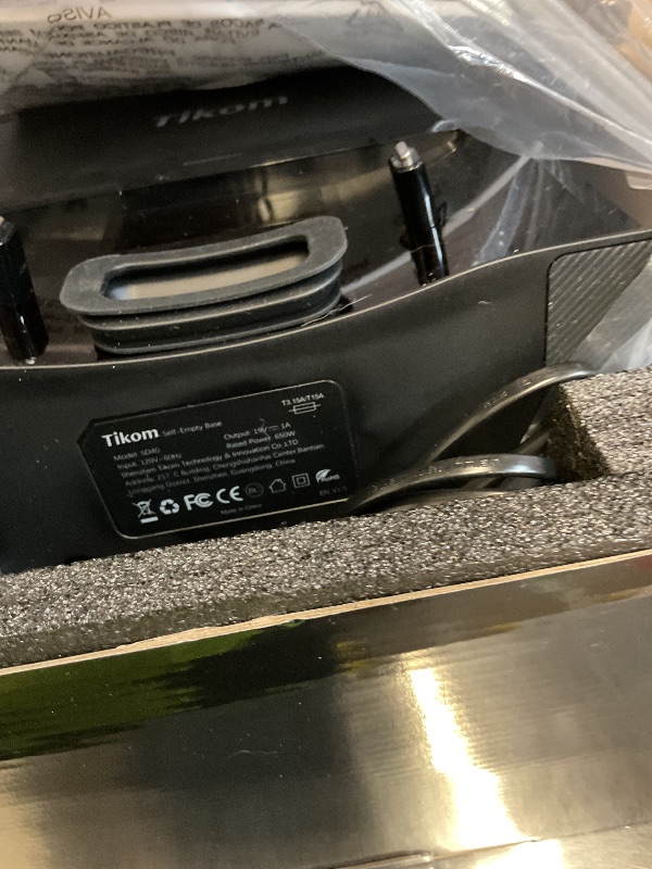 View 2 of Tikom L8000 Plus Robot Vacuum and Mop with Self-Emptying Base