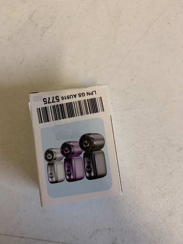 Photo 1 of PADONISE Mini Handheld Fan, Purple, 20000 RPM
