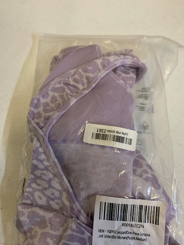 Photo 1 of YGIIYEII Leopard Print Unitard for Women