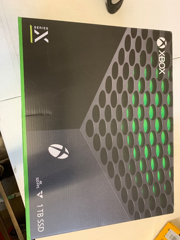 Photo 1 of Xbox Series X - Gaming Console - 1TB SSD - Includes Wireless Controller - 4K Gaming - 120FPS - Carbon Black