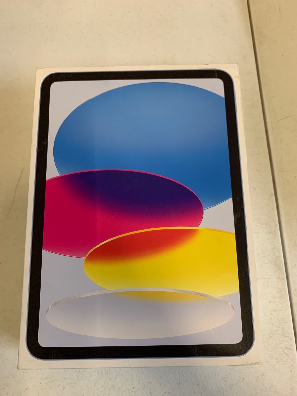 Photo 1 of Apple iPad 11-inch: A16 chip, 11-inch Model, Liquid Retina Display, 128GB, Wi-Fi 6, 12MP Front/12MP Back Camera, Touch ID, All-Day Battery Life — Blue