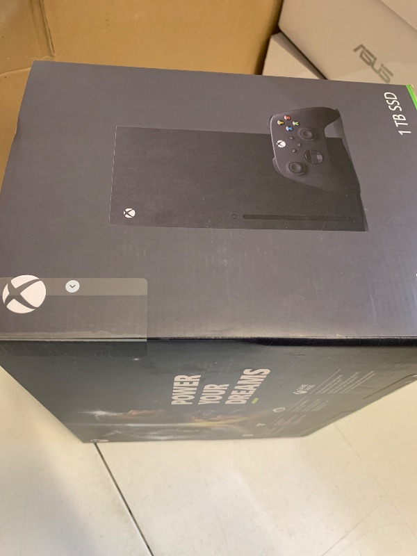 Photo 1 of Xbox Series X - Gaming Console - 1TB SSD - Includes Wireless Controller - 4K Gaming - 120FPS - Carbon Black