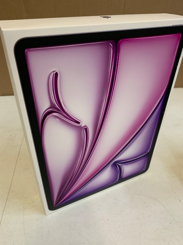 View 4 of Apple iPad Air 13-inch (M4): Liquid Retina Display, 256GB, 12MP Front/Back Camera, Wi-Fi 7 with Apple N1, Touch ID, All-Day Battery Life — Purple