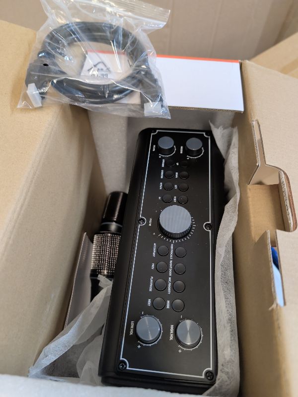 Photo 1 of Verkstar Karaoke Machine with 10.1" HD Screen and Dual Microphones