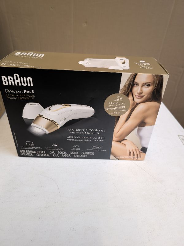 Photo 1 of Braun Silkexpert Pro 5 IPL Hair Removal Device