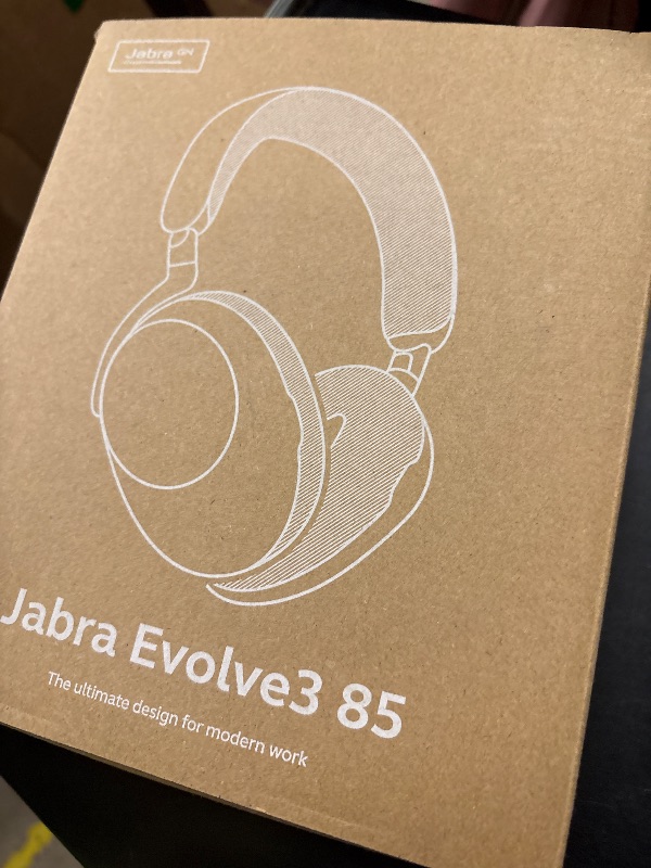 Photo 1 of Jabra Evolve3 85 Over-Ear Wireless Bluetooth Headphones