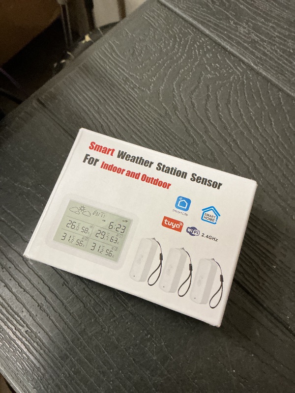 Photo 1 of eMylo WiFi Indoor Outdoor Thermometer Hygrometer with 3 Remote Sensors