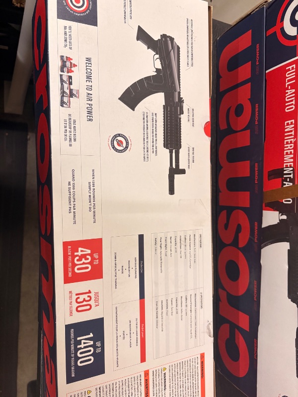 Photo 1 of Crosman CAK1 Full Auto CO2 BB Rifle - 28-Round Mag - 430 FPS