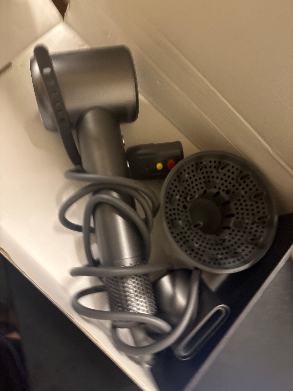 Photo 1 of High Speed Hair Dryer with Diffuser, 5X Fast Drying, Lightweight, Grey