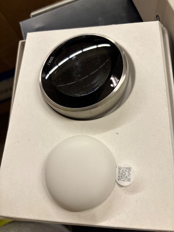 Photo 1 of Google Nest Learning Thermostat (4th gen) + Sensor - Obsidian