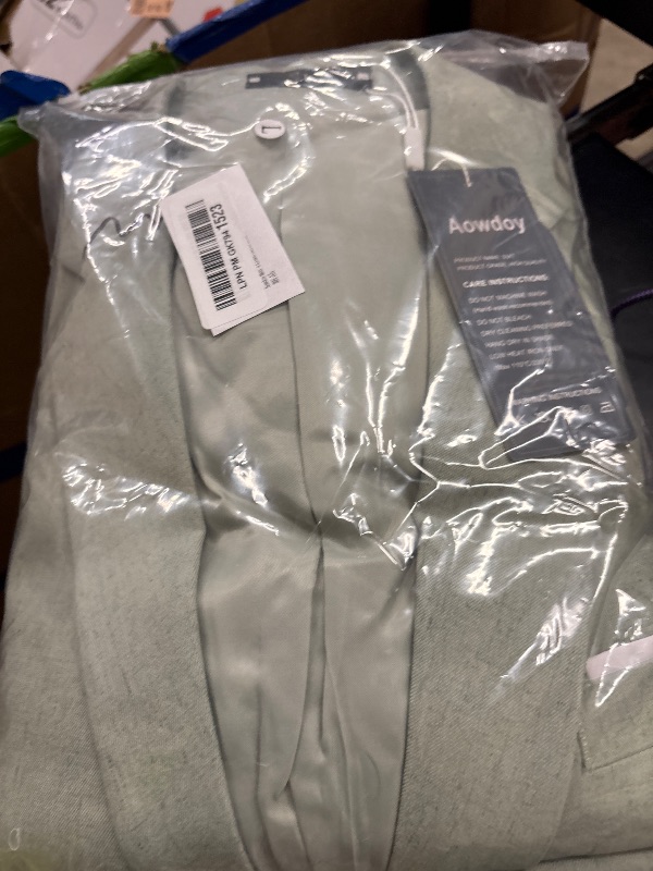 Photo 1 of Aowdoy Men's 2 Piece Linen Suit