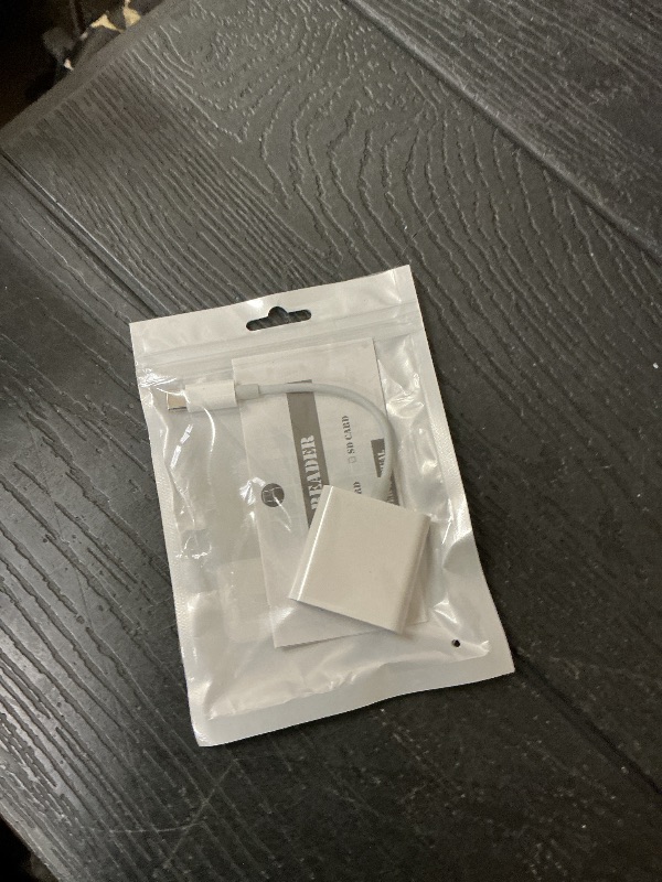 Photo 1 of USB C SD Card Reader, Type C SD Card Reader, Supports SD and MicroSD Memory Card Adapters for iPhone 15 16/iPad/MacBook/Mac, Trail Camera Viewer Plug and Play -2 Slots