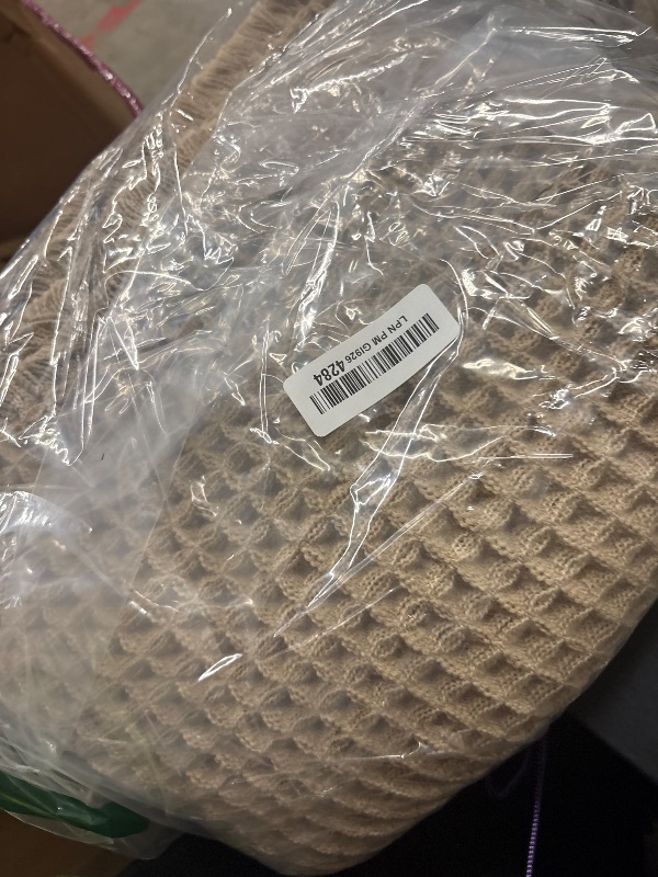 Photo 1 of Smiry Waffle Bath Mat 60X24, Extra Soft Absorbent Bathroom Rugs, Brown