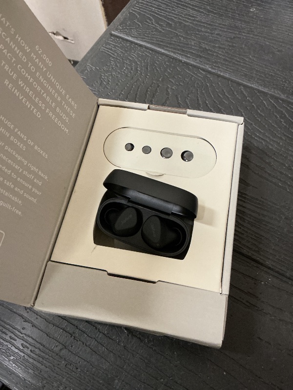 Photo 1 of Jabra Elite 4 Active Bluetooth Earbuds - Black