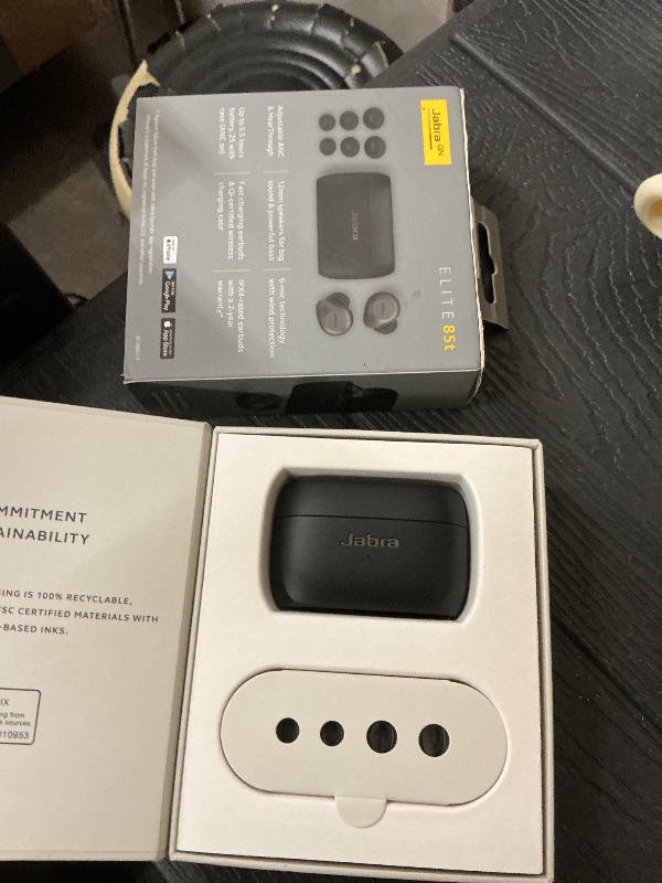 Photo 1 of Jabra Elite 85t True Wireless Earbuds