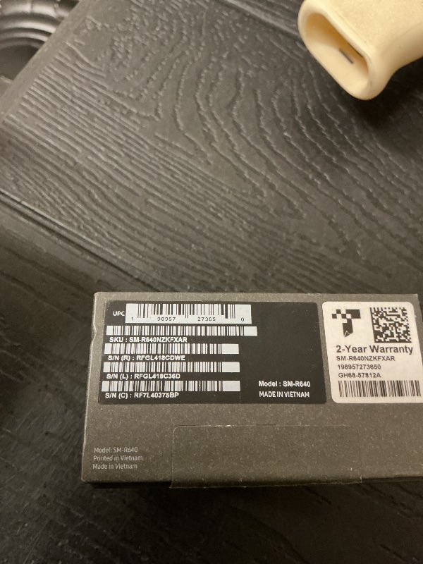 Photo 1 of Samsung Galaxy Buds4 Pro Wireless Earbuds, Black