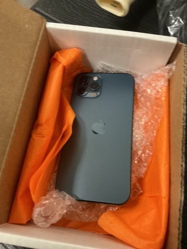 Photo 1 of Apple iPhone 12 Pro, 512GB, Pacific Blue (Renewed)