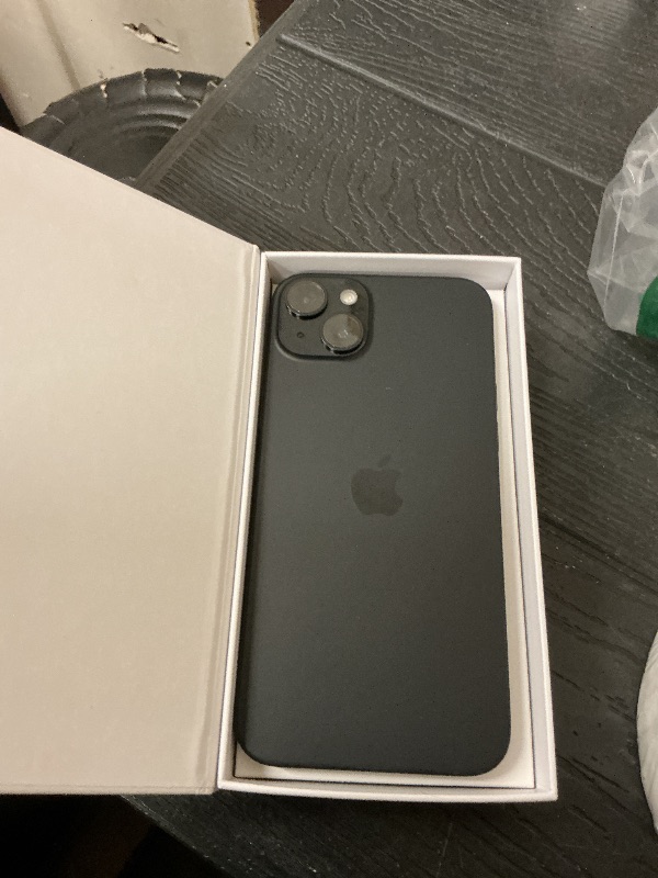 Photo 1 of Apple iPhone 15 Plus, 256GB, Black