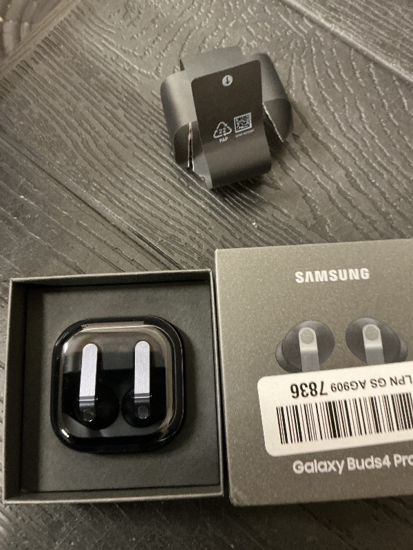 Photo 1 of Samsung Galaxy Buds4 Pro Wireless Earbuds, Black
