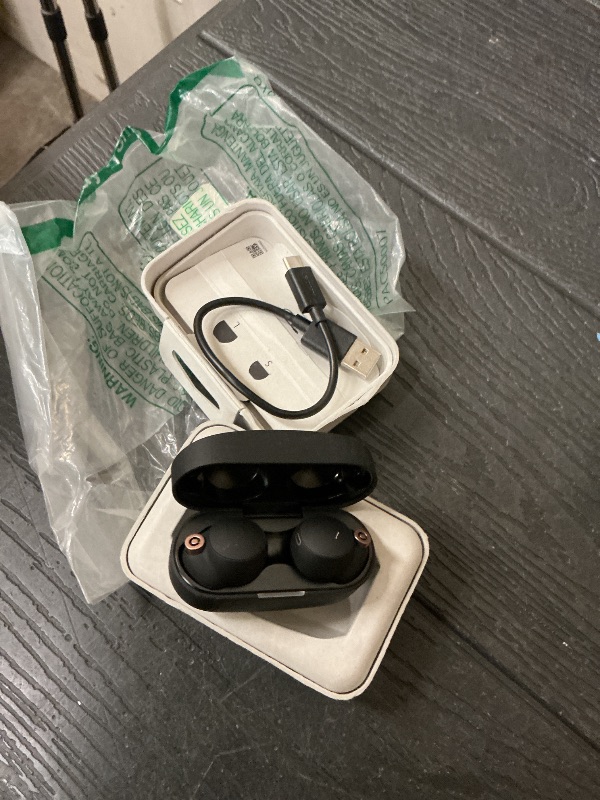 Photo 1 of Sony WF-1000XM4 Noise Canceling Earbuds