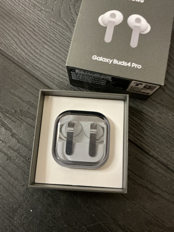 Photo 1 of Samsung Galaxy Buds 4 Pro (2026) AI True Wireless Bluetooth Earbuds, White