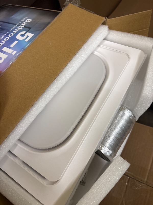 View 4 of ScaleBelly Bathroom Exhaust Fan with Heater, Speaker & Light