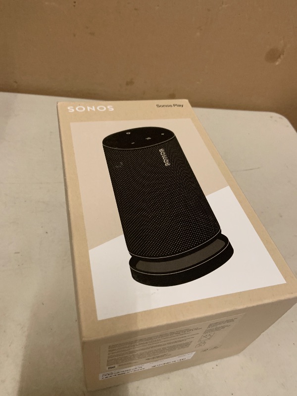 Photo 1 of Sonos Play Portable WiFi and Bluetooth Speaker - Black