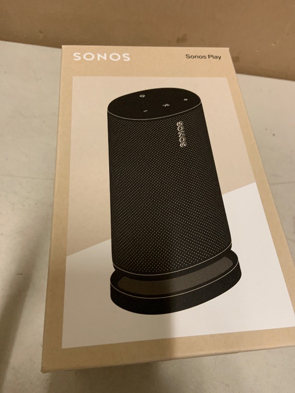 View 4 of Sonos Play Portable WiFi and Bluetooth Speaker - Black