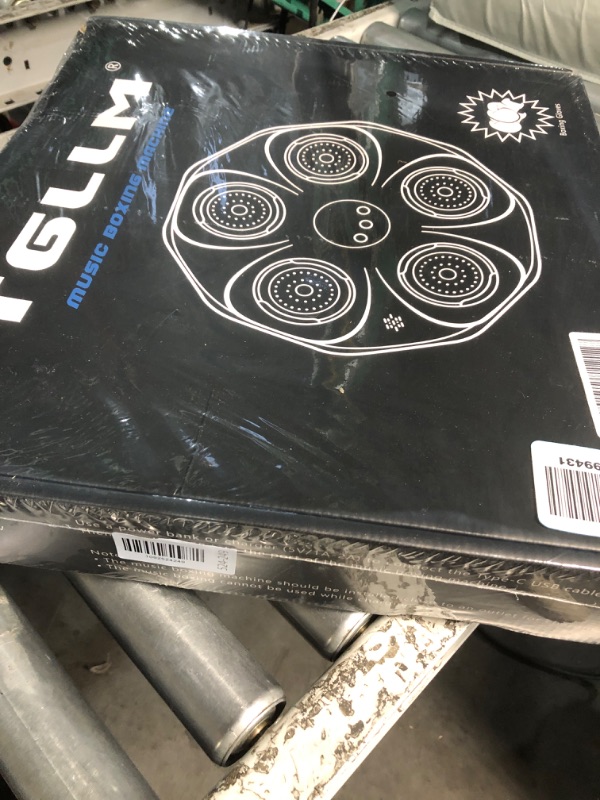 View 2 of ***FACTORY SEALED***TGLLM Music Boxing Machine with Gloves, 9 Modes/Speeds