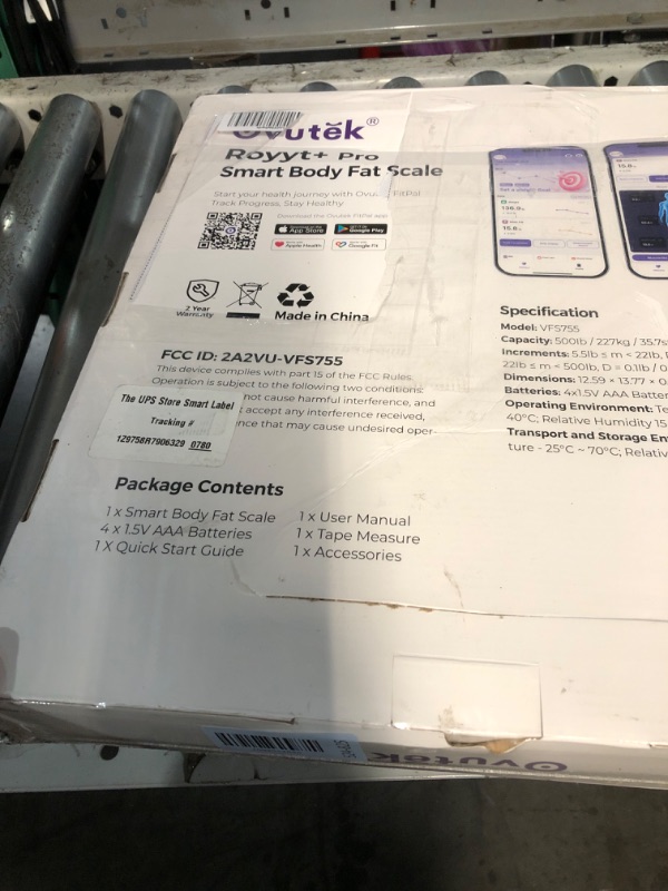 View 3 of ***FACTORY SEALED***Ovutek Smart Body Weight Scale
