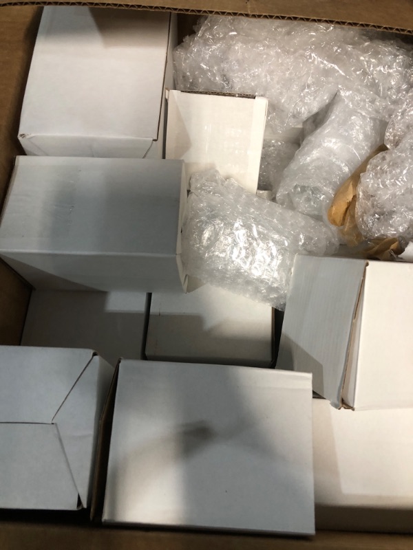 View 2 of ***STOCK PHOTO FOR REFERENCE ONLY***Mumufy 24 Pcs Clear Glass Taper Candle Holders