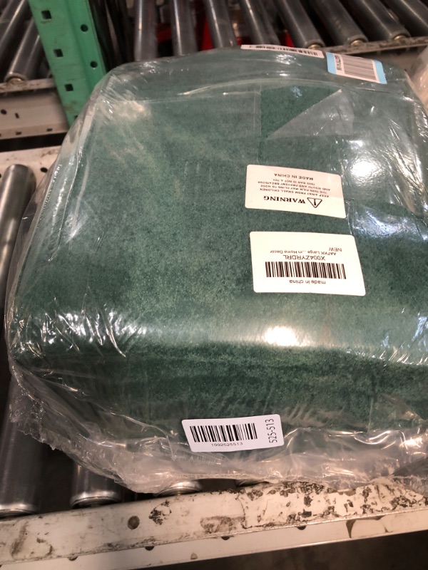 View 2 of ***FACTORY SEALED***AAFKK Large Modern Area Rugs for Living Room Bedroom, 9x12 Feet Dark Green Ultra Soft Thickened Memory-Foam Indoor Rug, Comfy Aesthetic Solid Minimalist Carpets for Girls Boys Nursery Dorm Home Decor