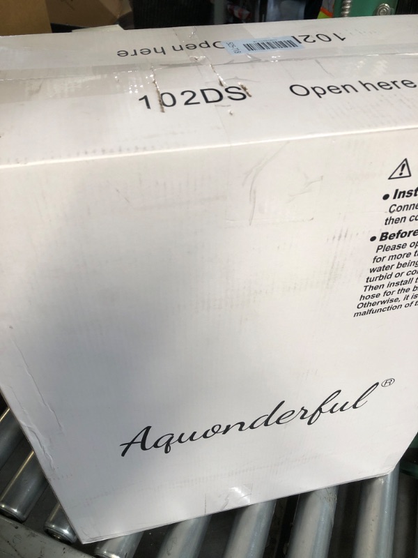 View 2 of ***FACTORY SEALED***Aquonderful Bidet Toilet Seat 102DS-W, Round, Electronic Heated Seat with Unlimited Warm Water for Home Bathroom, Remote Control, Turbo Wash & Dryer, Night Light, Easy Install - Perfect for Family Use