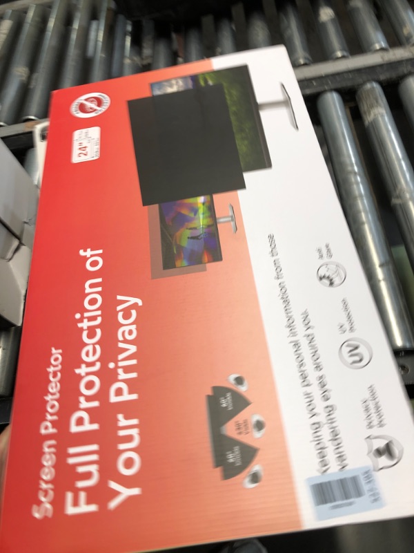 View 2 of ***FACTORY SEALED ***MOBDIK 24 Inch Computer Privacy Screen Filter for 16:9 Aspect Ratio